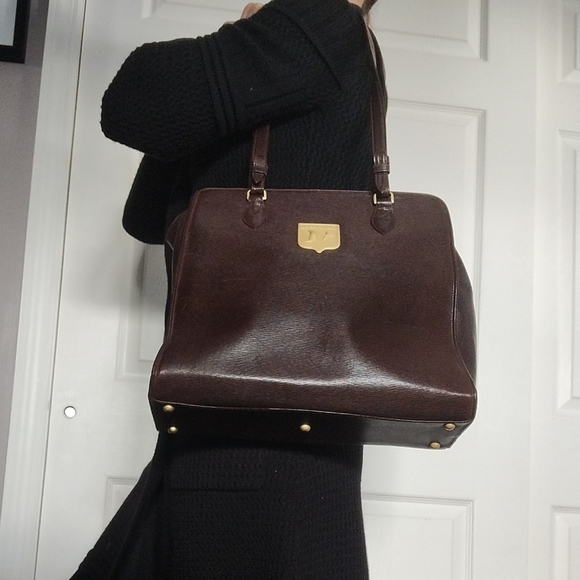 Barry Kieselstein-Cord Vintage Moonstar Brown Leather Tote - Picture 4 of 14